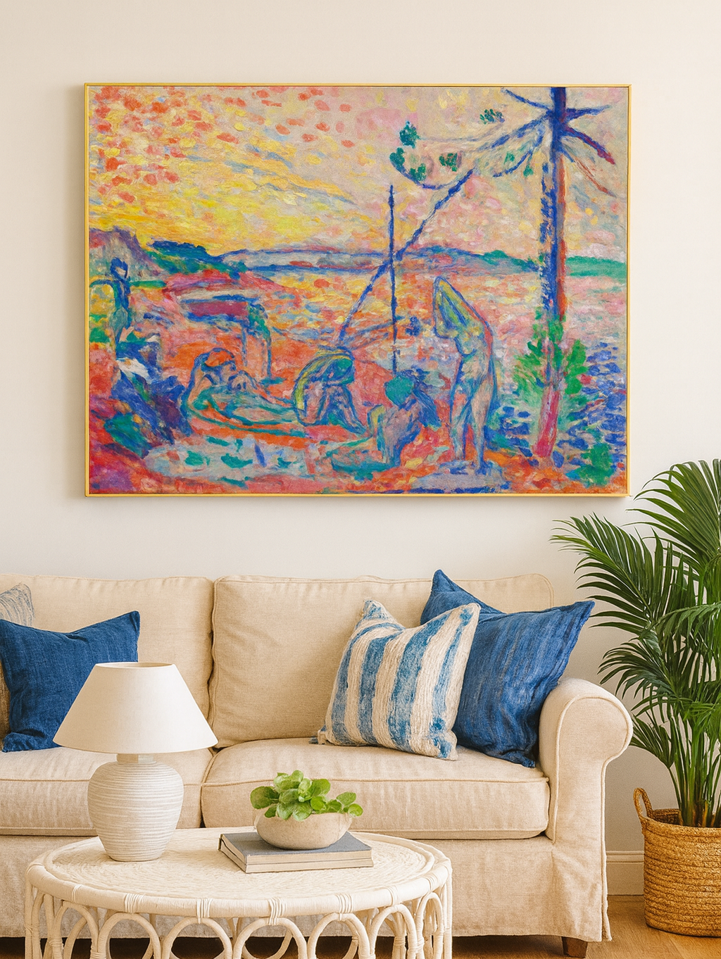 “Luxe, Calme et Volupté” - Vintage Art Print