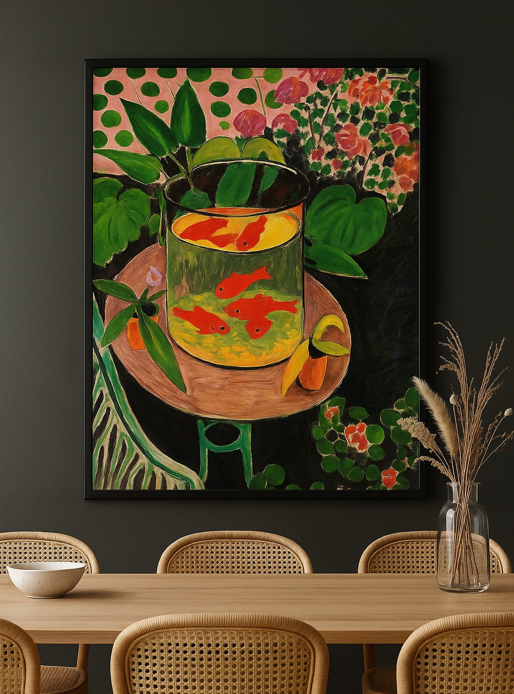 “Goldfish” - Vintage Art Print