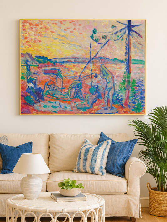 “Luxe, Calme et Volupté” - Vintage Art Print