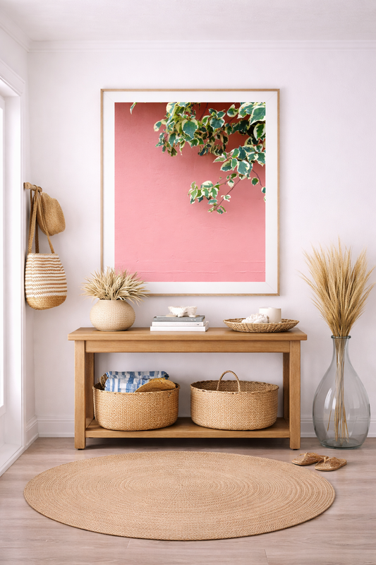 “Pink Ivy” - Photography Wall Art Print