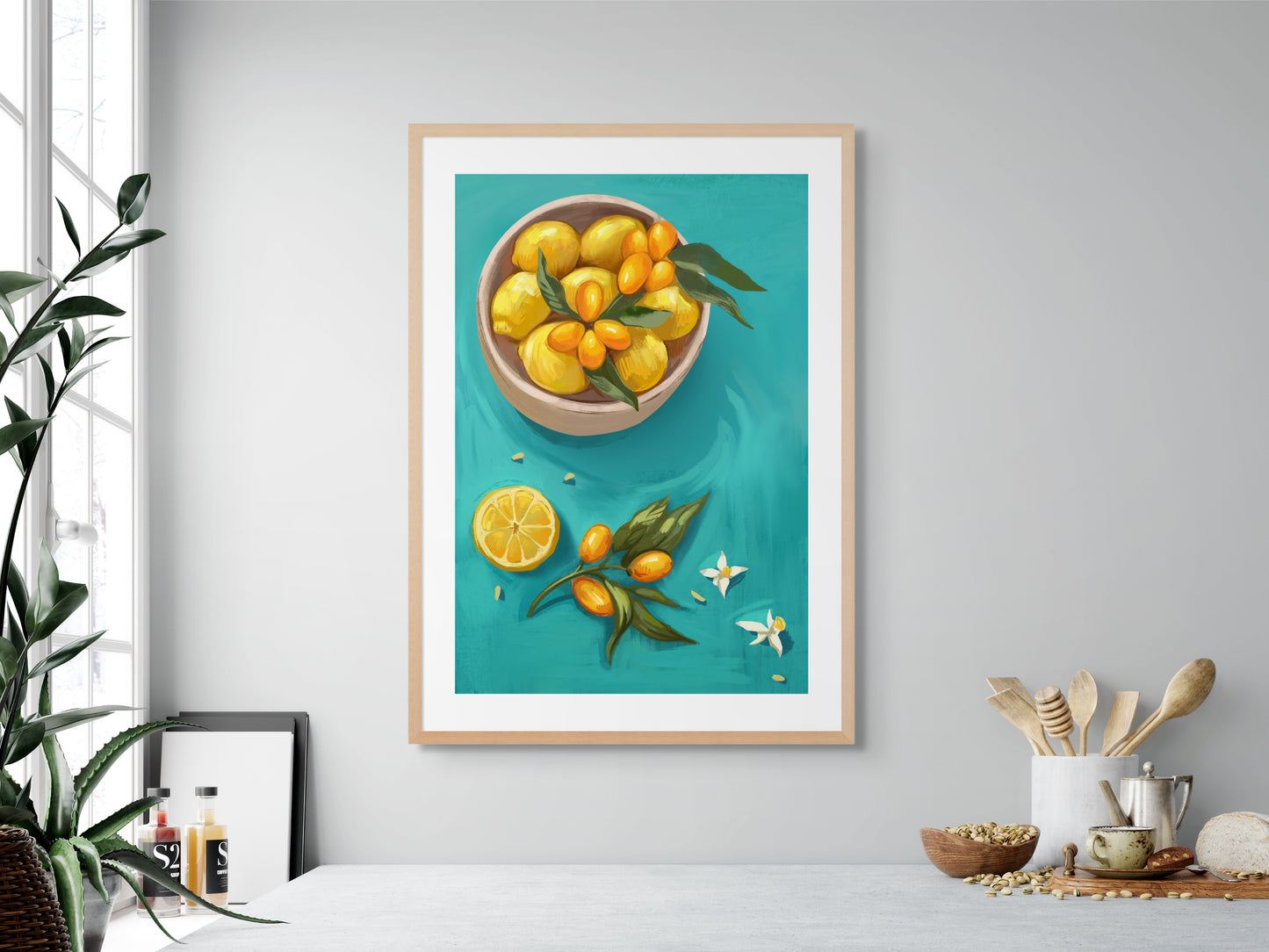 “Sunlit Citrus” Fine Art Print